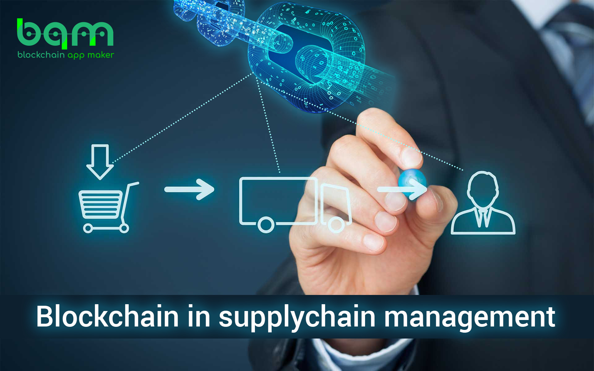 supply chain blockchain startup